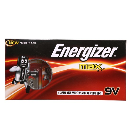 TR)Energizer 맥스 9V 3입