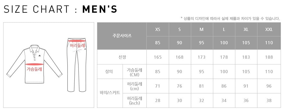 사이즈차트