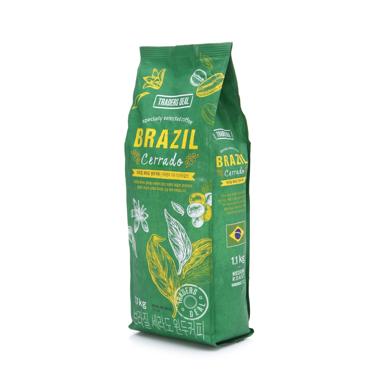 [트레이더스] 브라질 세라도 원두커피 1.1kg