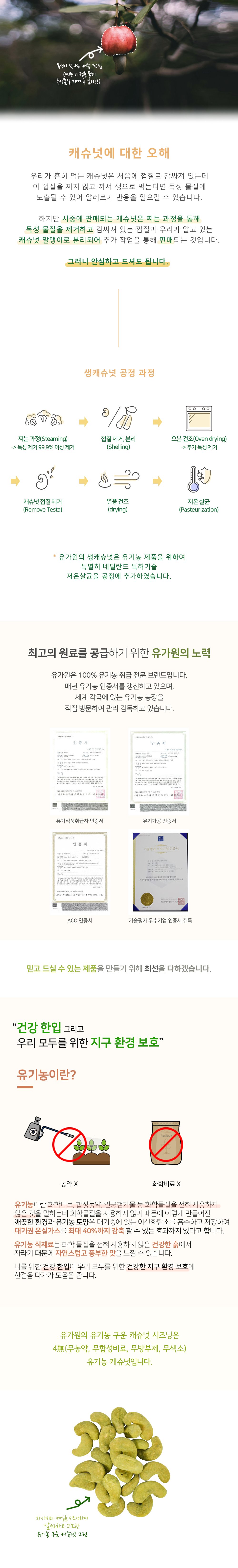 유기농 구운 캐슈넛 그린_상세페이지 2