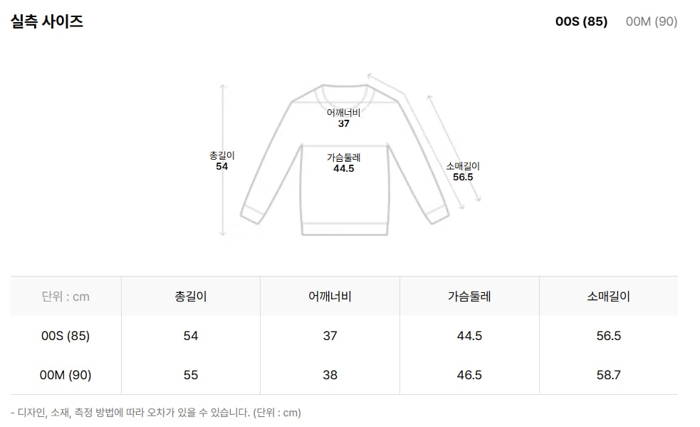사이즈