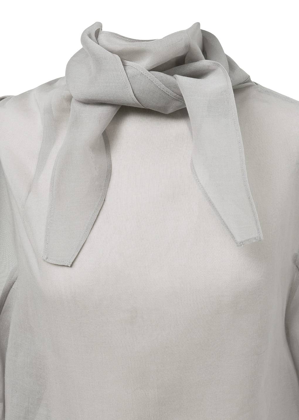 아모멘토 25SS Knotted Collar Top (3 Colors) - SSG.COM