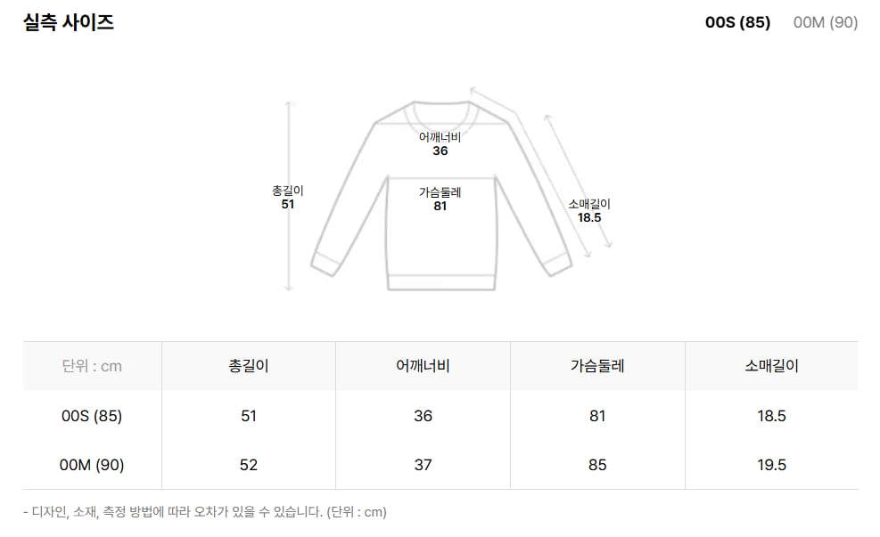 사이즈