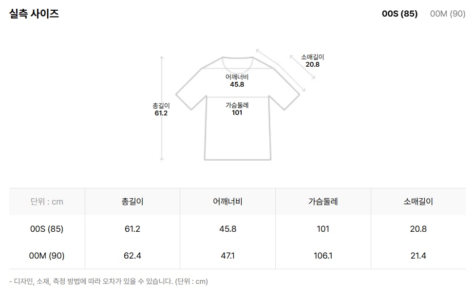 사이즈