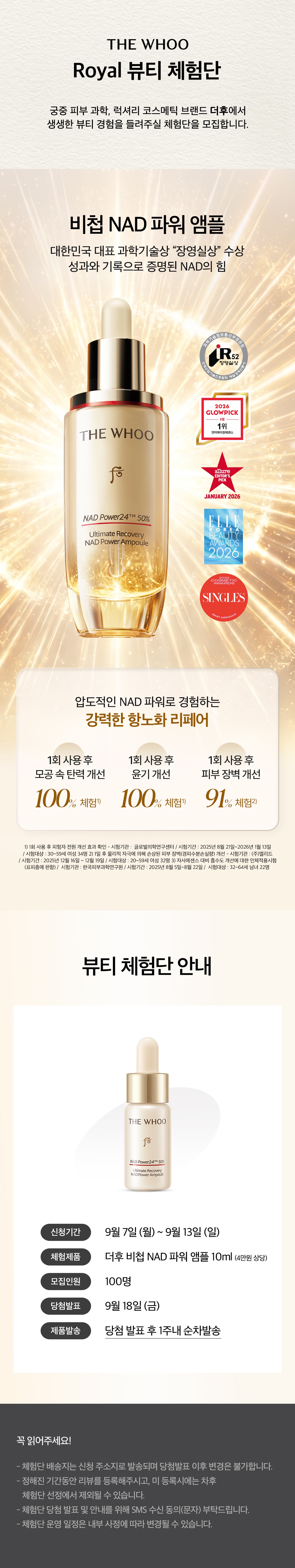 더후 비첩 NAD 파워 앰플 체험단