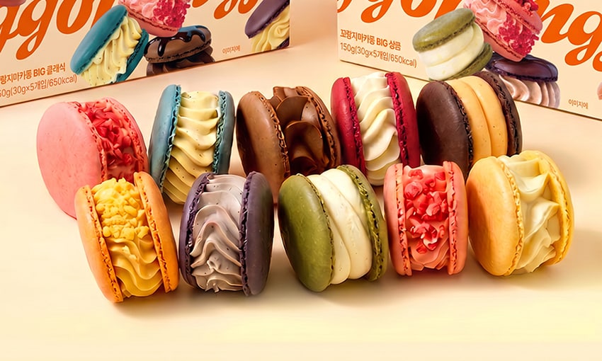 광장지마카롱 BIG 클래식 30g(30gx5개입/650kcal) 프리미엄 마카롱 BIG 상품 150g(30gx5개입/650kcal)